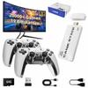 BADGOAL 2025 Новая ретро игровая консоль, Игровой стик Nostalgia, Классические видеоигры с HDMI 4K, 20 000+ игр и 19 эмуляторов, Улучшенный двойной 2.4G