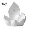 Tower Incense Stand Lotus Backflow Burner Holder, Resin Cone Diffuser, Desktop Aromatherapy Holder for Yoga Meditation Tea Room Bedroom Home Fragrance