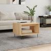 VidaXL Coffee Table Sonoma Oak 60x50x40 Cm Engineered Wood 829255