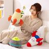 Cartoon Spaceship Pillow Plush Toy Doll Space Rocket Doll Children'S Room Pillow Cushion Rag Doll