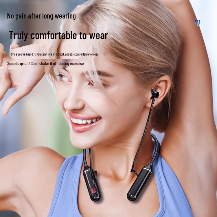 2024 Bluetooth Neckband Sport Headphones with Ultra-Long Battery Life