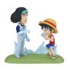 Banpresto Monkey Luffy VS Kuzan One Piece Фигурка World Collectible Log Story 9 см BP28688P Многоцветная коллекционная фигурка, идеально подходящая для поклонников аниме D.