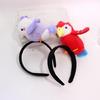 Cartoon Bird Anime Headpiece for Party Birthday Face Wash Bird Hairbands Stage Headwear Photo Props