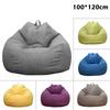 Lazy Sofas Cover Chairs Without Filler Adults Bean Bag Chair Couch Living Room Bedroom Home Tatami Lounger Seat