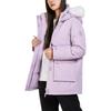 Li Ning Sports Trendy Collection Down Jacket Women's Dusk Purple AYMU190-6