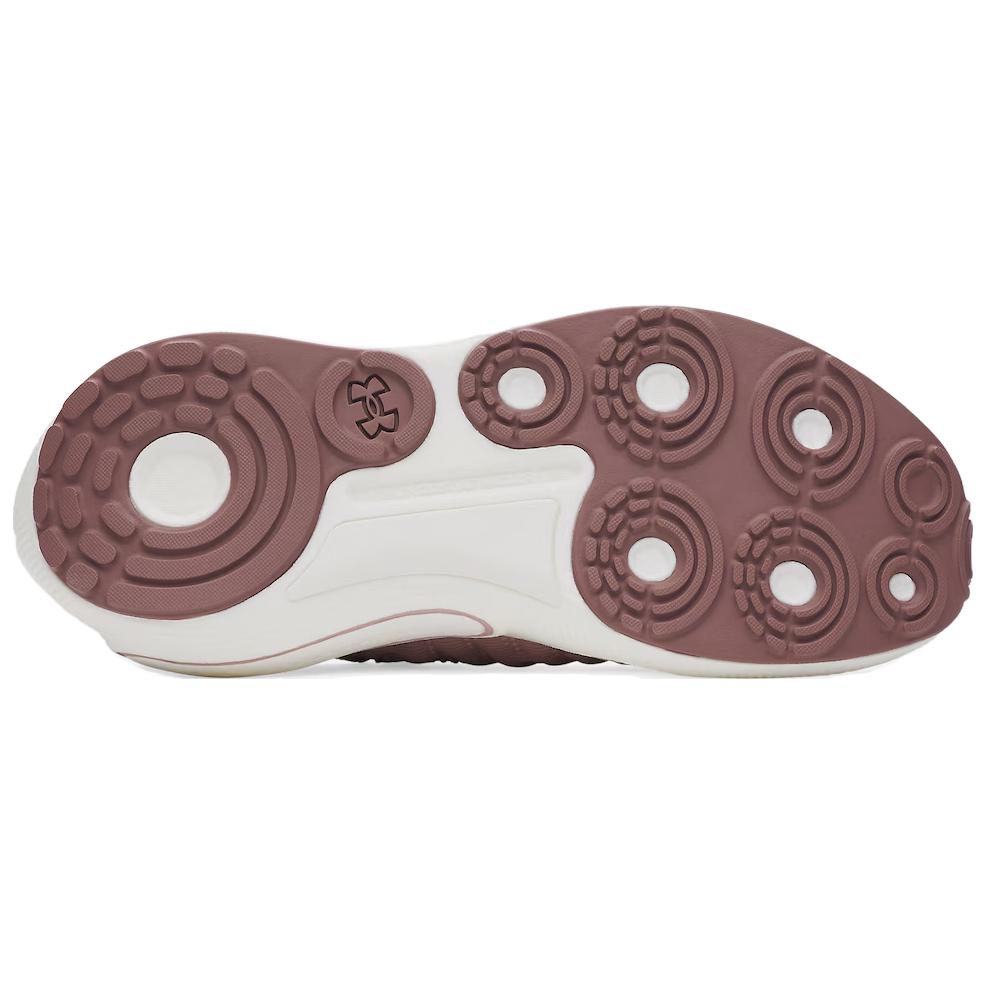 Under Armour Phantom 4 Износостойкие Низкие Повседневные Кроссовки Женские Розово-Белые 6007943-673