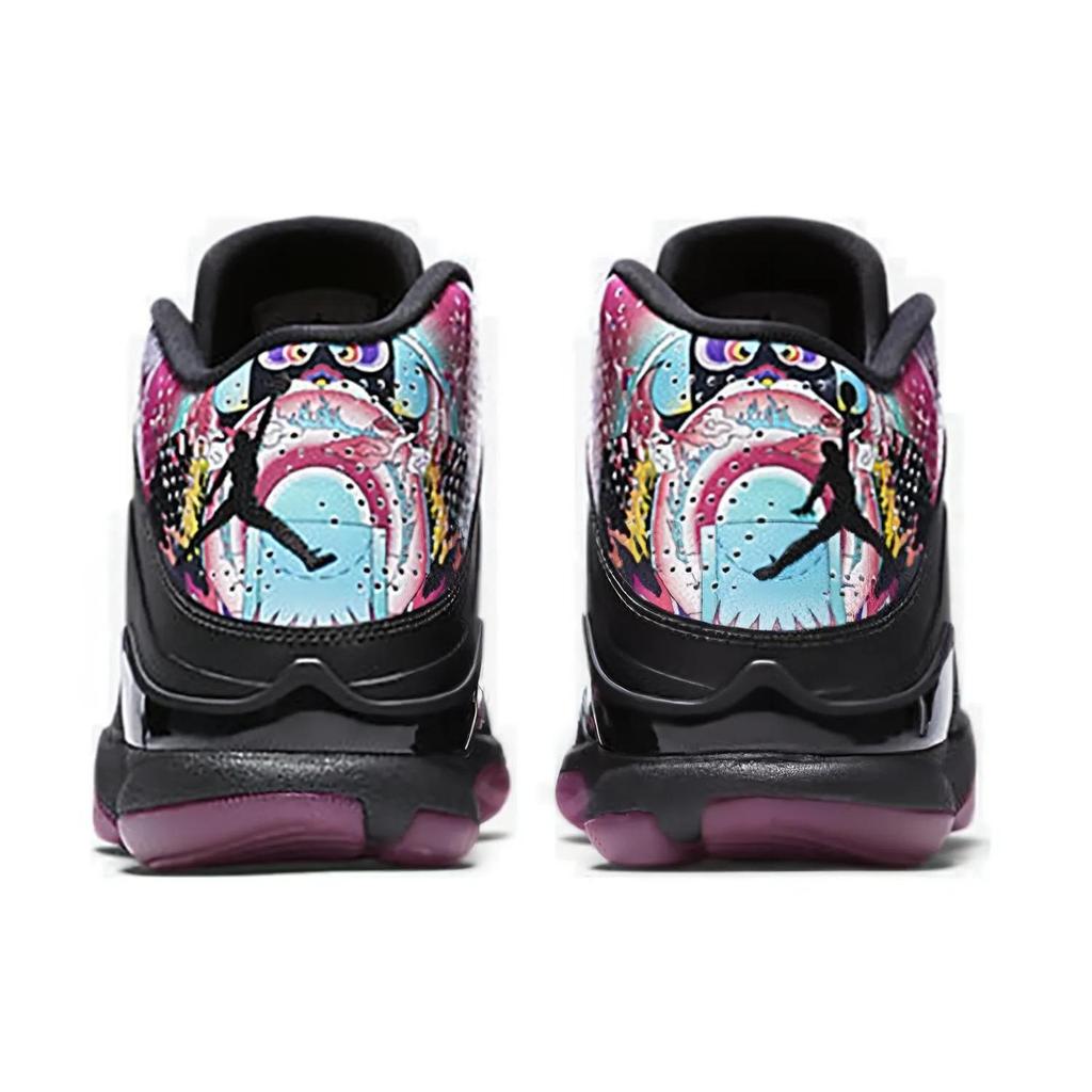 Air Jordan Super.Fly 4 PO CNY (Unisex) Black / Black-Dynamic Pink Basketball Shoes 840476 060