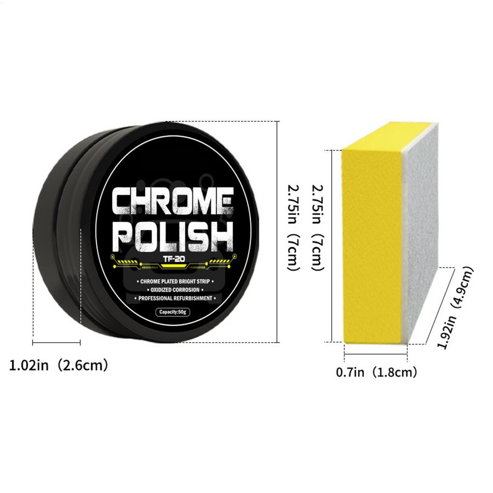 Car door and window chrome strip repair metal polishing paste bright strip renovation paste chrome parts repair renovation agent