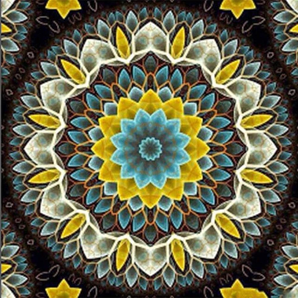 5D алмазная живопись, поделки, украшения для дома, настенная Мандала, цветок, декоративная картина, вышивка крестиком, полный комплект