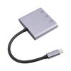 USB-C концентратор 3 в 1 Мультипортовый адаптер 4K HD Мультимедийный интерфейс Порт PD100W Порт USB3.2 Порт OTG Тип C Док-станция для