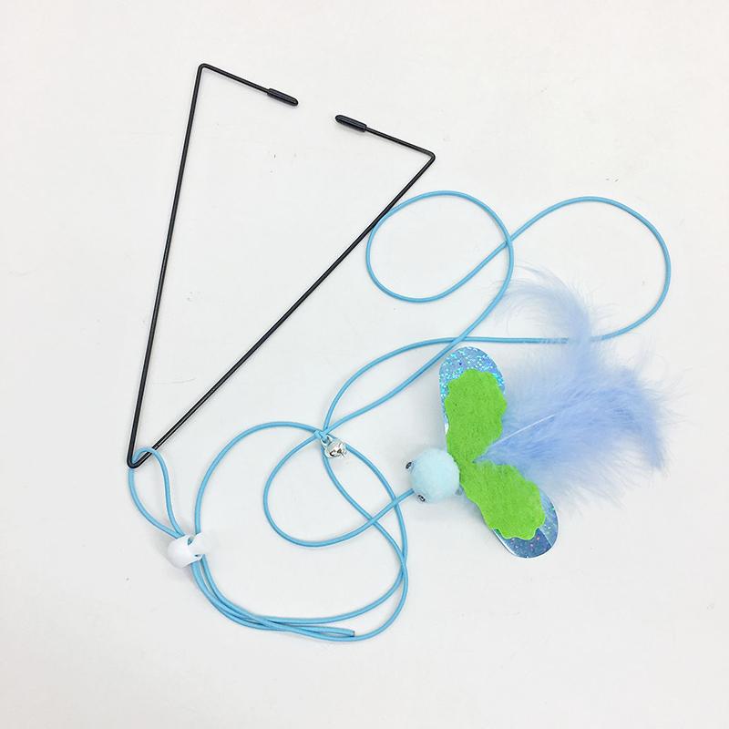 Игрушки для кошек, качели, липкий диск, эластичная подвесная дверь, дразнящая веревка для кошек, длинная веревка, дразнящая кошка, игрушка для кошек, аксессуары для кошек, игрушка для котят