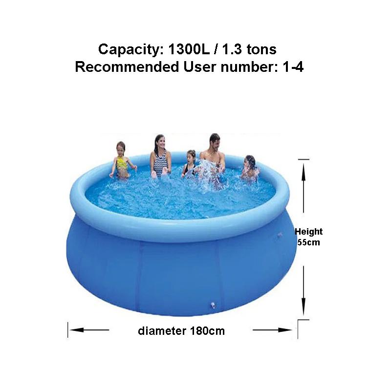 Детский надувной бассейн, круглые круглые бассейны, большие домашние забавные бассейны