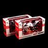 1/12 HTM Rc8 Alloy Motorcycle Model Diecasts Sport Racing Motorcycle Vehicles Decoration Ornaments Toys for Kid Boys’ Gifts
