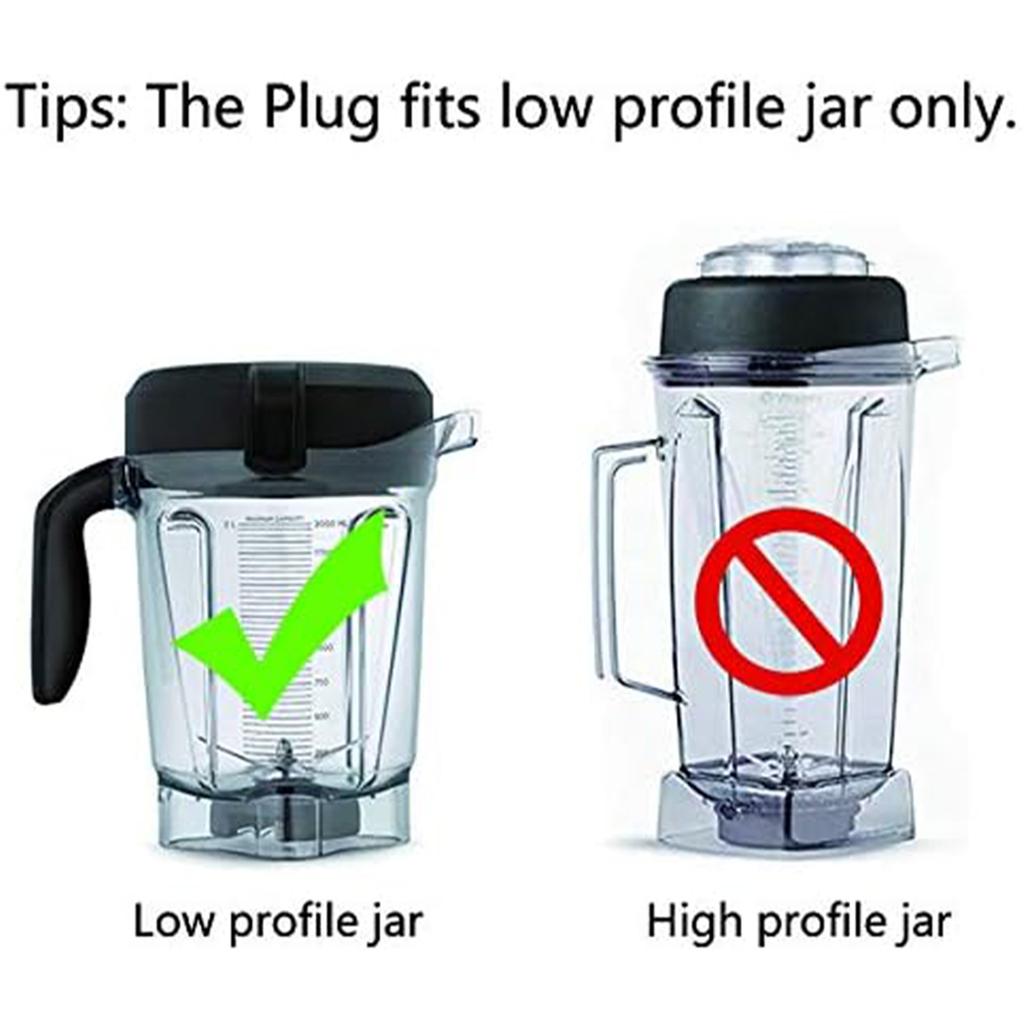 Запасные части для блендера Заглушка для контейнера VT 64 унции Прочная заглушка крышки блендера Чаша для блендера-соковыжималки Аксессуар для миксера Замена