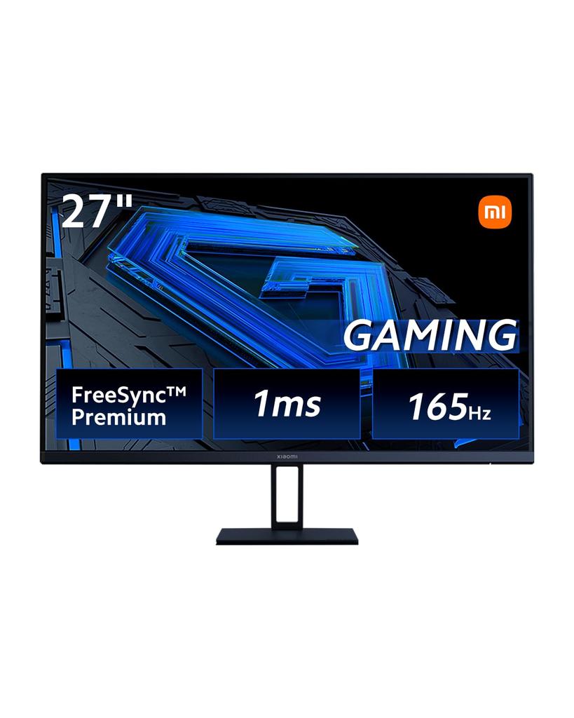 Xiaomi Gaming Monitor G27i Monitor Display 27 Inch 165Hz 1ms FreeSync Angle Adjustable Blue Light VESA Mount Compatible Premium/Fast IPS/DisplayPort