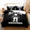 Хип-Хоп Death Row Records Комплект постельного белья Мультяшный Аниме Трехсекционный Комплект Взрослый Ребенок Спальня Пододеяльник Комплекты