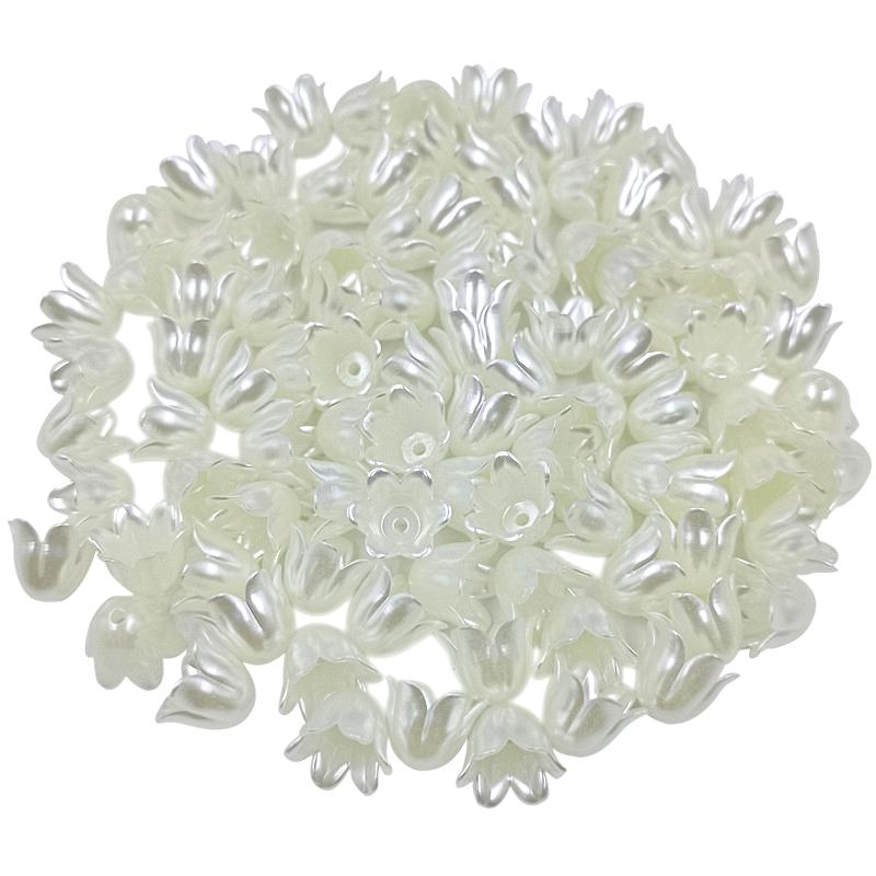 20 шт. акриловая имитация ракушки Лилия орхидеи сосуд DIY шпилька серьги ожерелье браслет аксессуары для волос