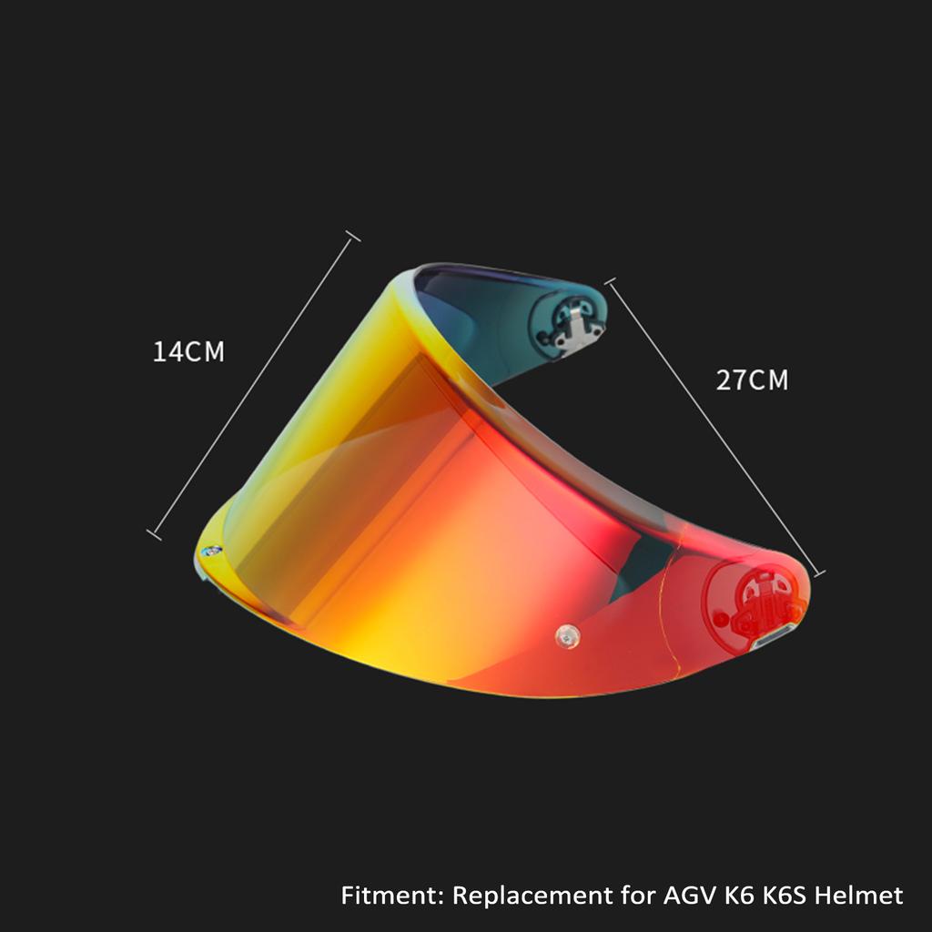 Helmet Visor Replacement for AGV K6 K6S Full Face Helmet Shield Motorcycle Helmet Lens