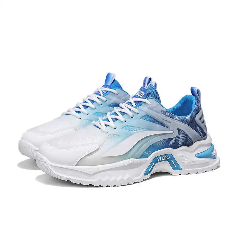 Thick Heeled Massive Gray Boot For Women Walking White Running Shoes Women Original Brand Sneakers Woman Sports