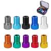 10PCS Bicycle Valve Adapter Dv Sv for French To Dunlop Car Valve Car Pump