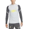 Nike Футболки мужские серые с воротником-стойкой умеренной посадки прямые DB6879-017