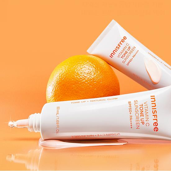 Innisfree Солнцезащитный крем с витамином С SPF 50+ PA++++ 50 мл