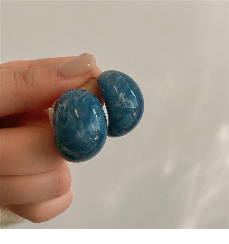 Уникальные летние красочные акриловые серьги для женщин в винтажном стиле и моде