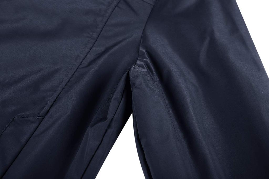 KEFITEVD Men’s Harrington Swing Top Jacket, Windproof Water-Repellent Casual Golf Bomber Outerwear, Business Coat, Solid Navy 2XL