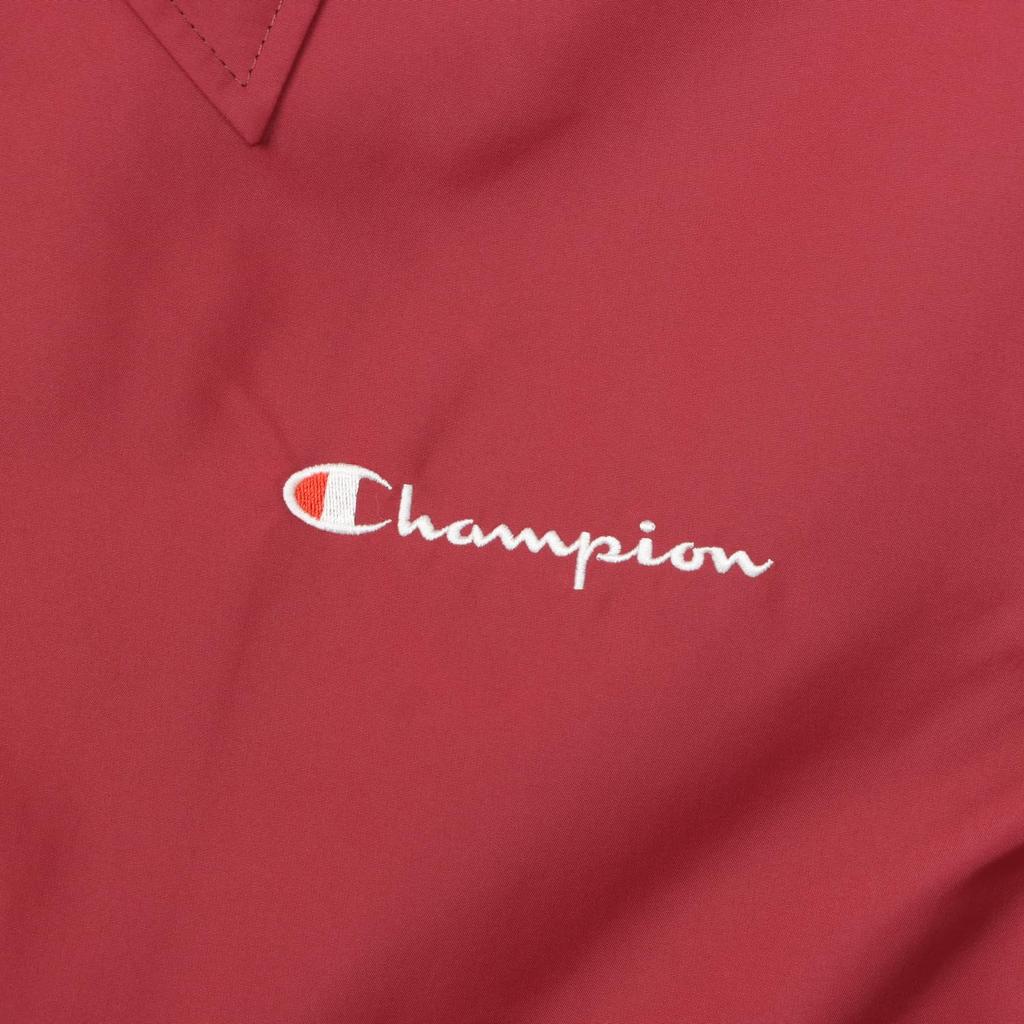 Куртка тренера Champion с длинным рукавом, с вышитым логотипом-надписью, водоотталкивающая, базовая, C3-A615-109-S