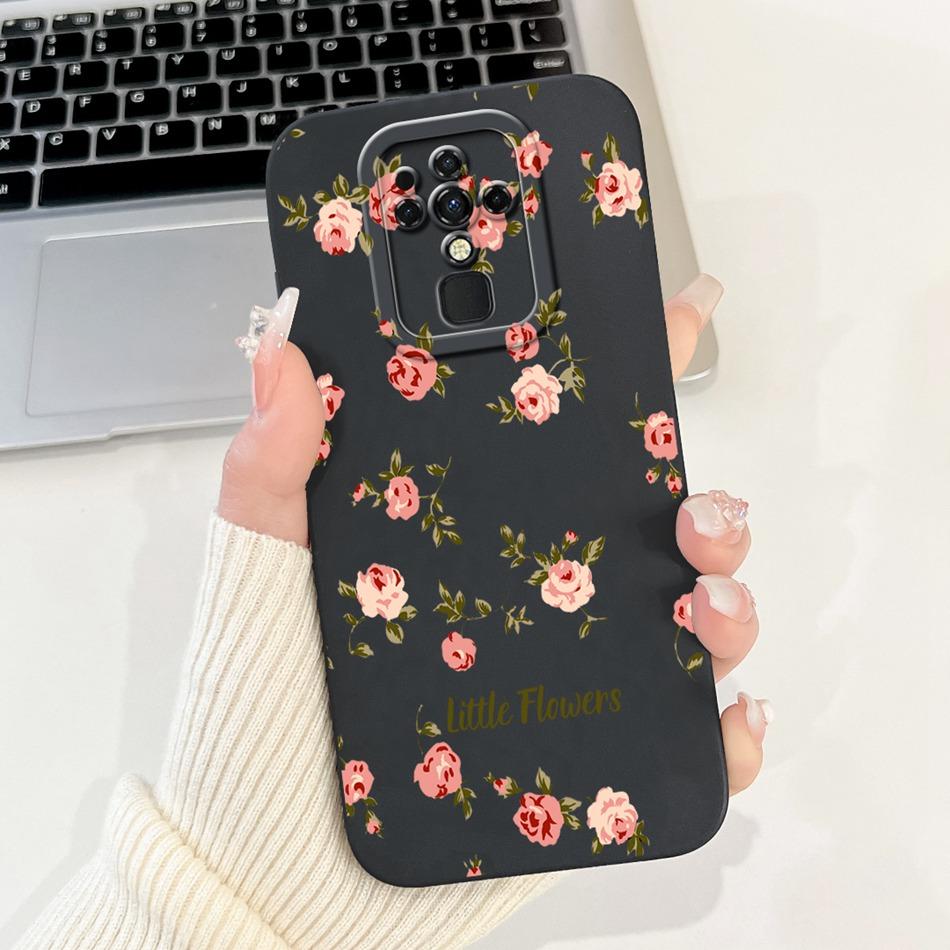 For Tecno Camon 16 Pro Case Camon16 16Pro CE7 CE7j CE9h Elegant Printing Soft Silicone Camera Protective Shockproof Phone Cases