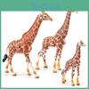 Фигурка жирафа, мультяшная модель, игрушка, украшение, кукла, детский орнамент, подарки