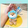 Cartoon Otter Plush Keychain For Kids Gift And Zoo Animal Collection