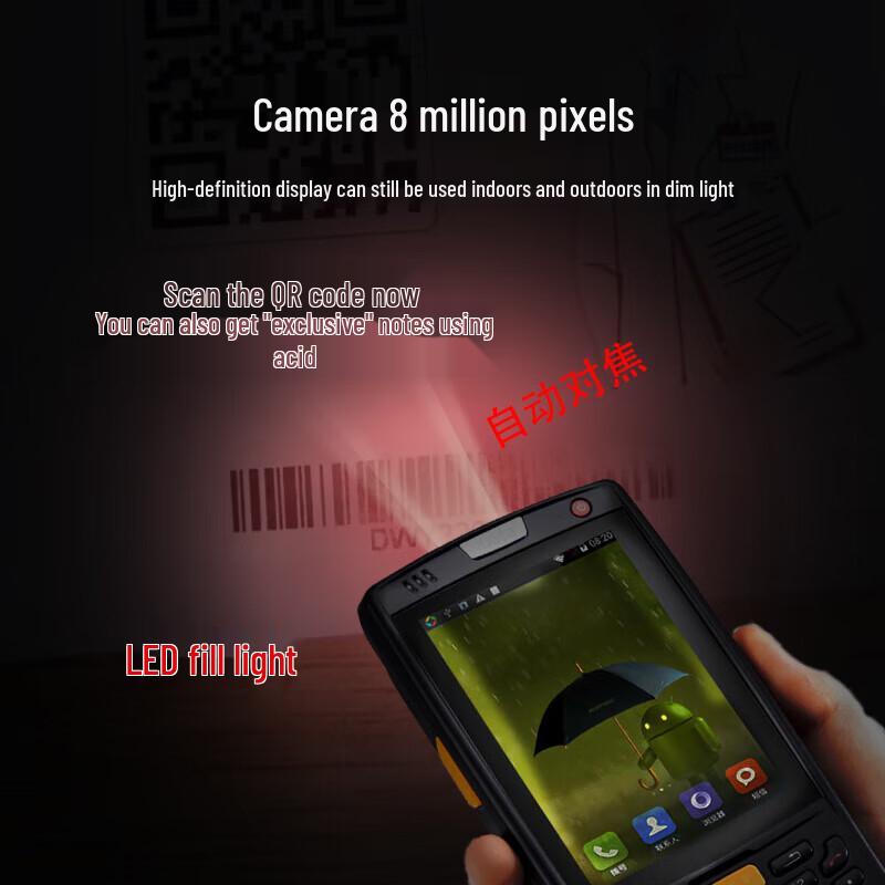 iData95WP Android 10 Industrial Handheld PDA Barcode Scanner