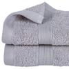Serviette de toilette invite 30 x 50 cm Couleur moderne taupe