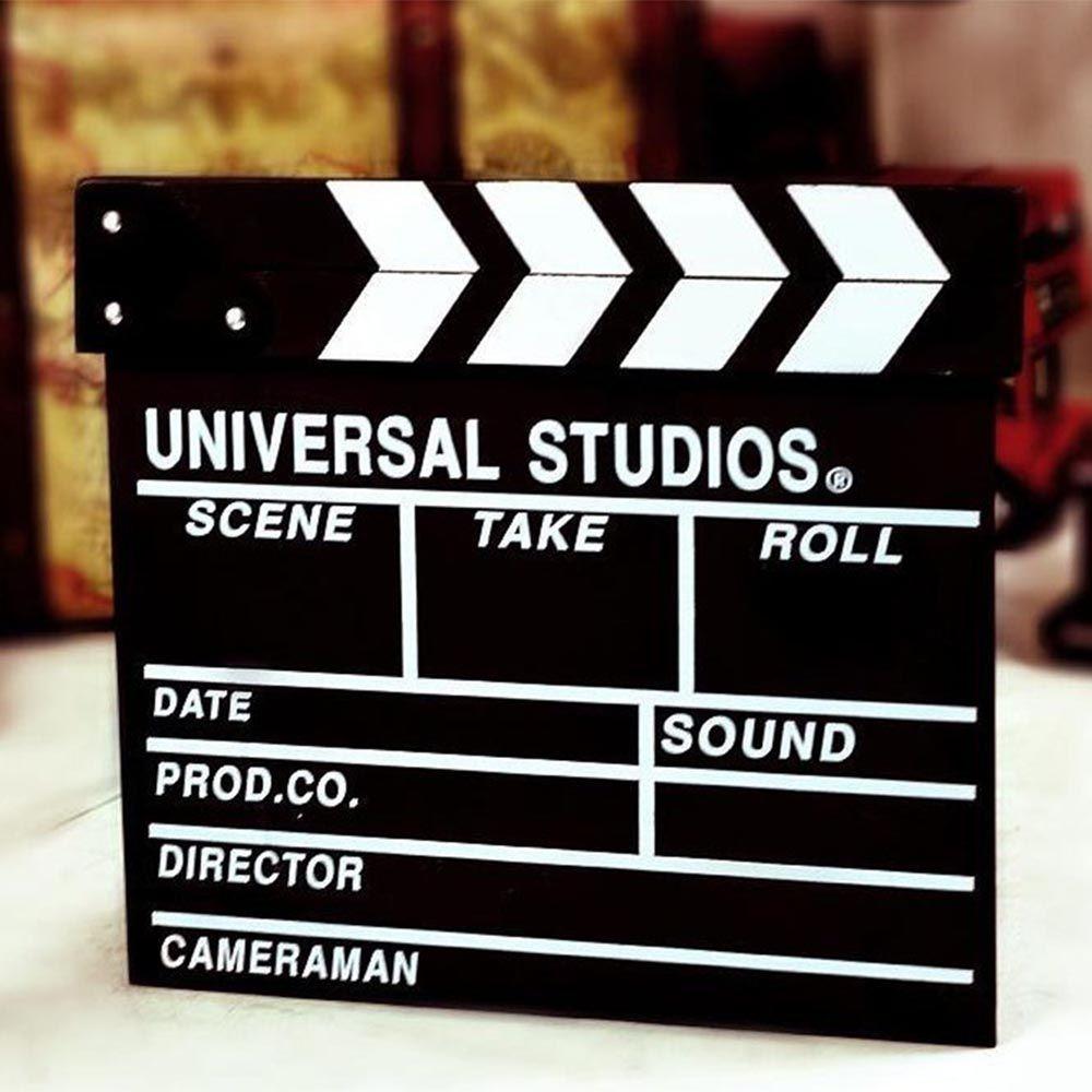 Photo Accessories Clapper Board Slate Director Video Clapboard TV Film Movie Shooting props