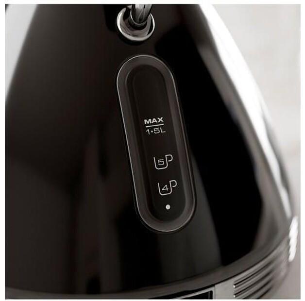 Electric Kettle MORPHY RICHARDS VENTURE RETRO 100331 BLACK