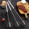 Stainless Steel Semi-Automatic Egg and Cream Whisk