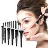 Набор из 15 кистей для макияжа с сумкой для хранения Набор косметических кистей для тональной основы, рассыпчатой пудры, румян