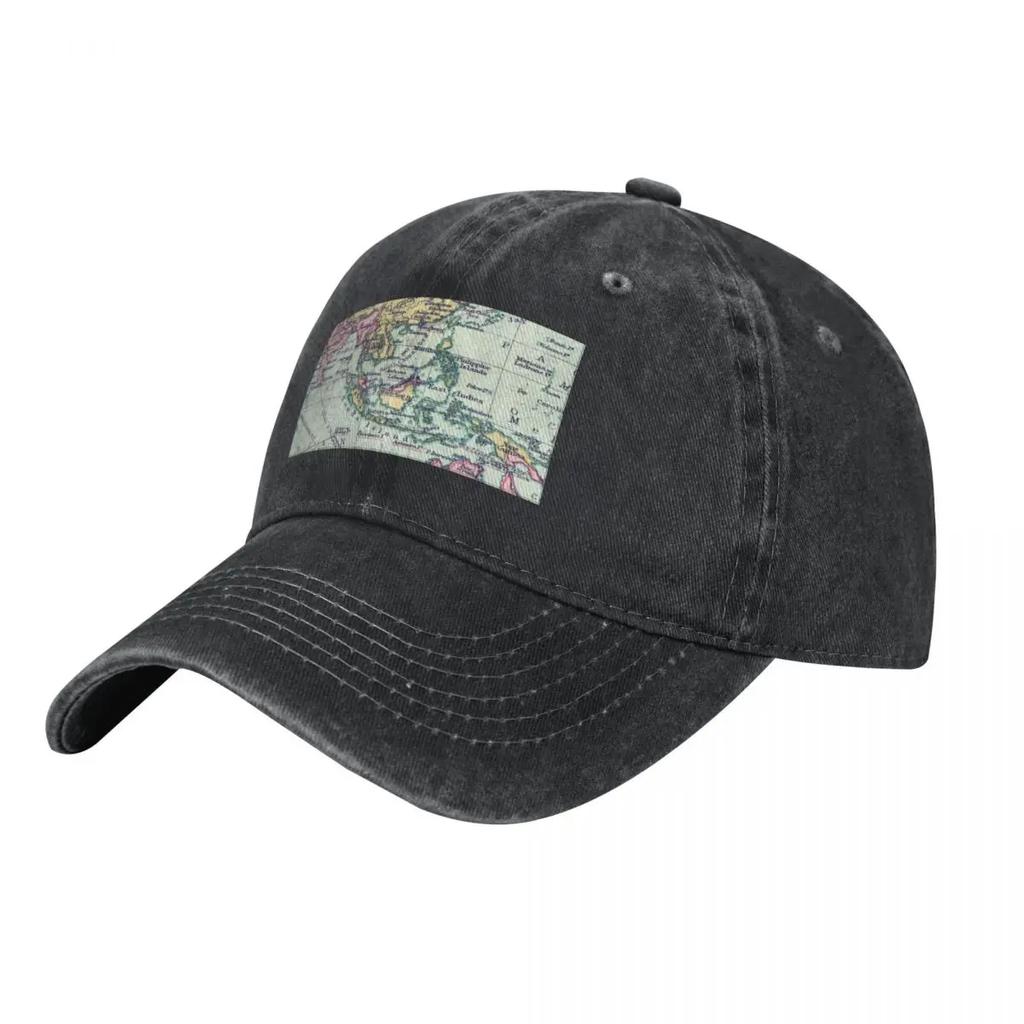 Southeast Asia Vintage Map Baseball Cap New Hat Dropshipping fashionable Thermal Visor Boy Child Womens