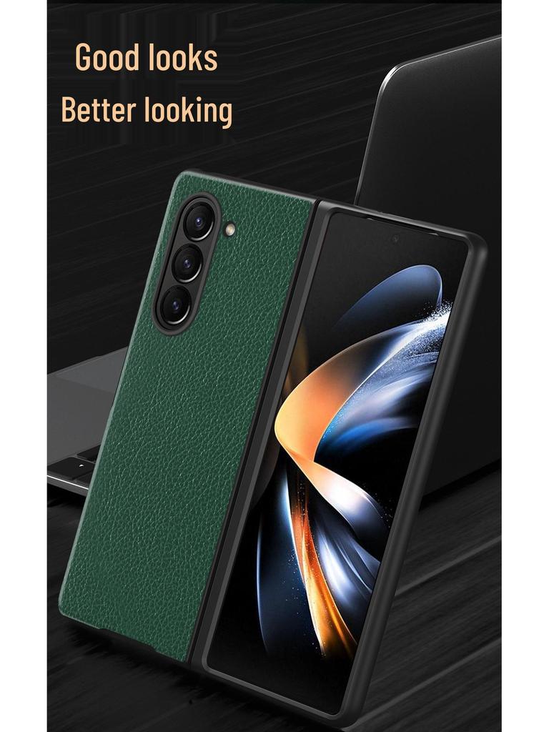 Защитный чехол для телефона Samsung Z Fold7 и Huawei Mate X5 с защитным экраном с перекрестным узором
