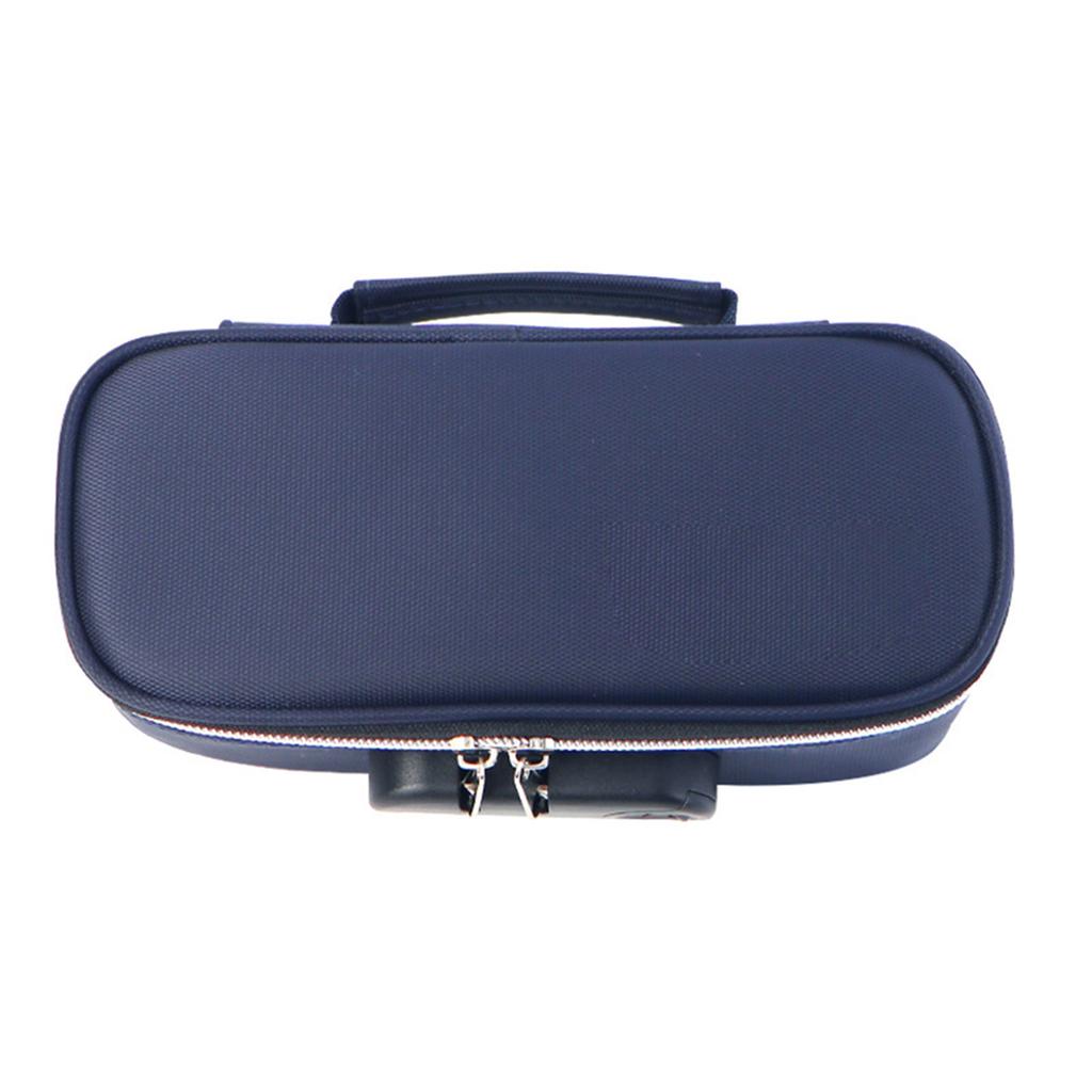 Портативный пенал с замком-паролем, большая вместительная сумка для карандашей, органайзер для канцелярских принадлежностей для школьников, пенал для карандашей