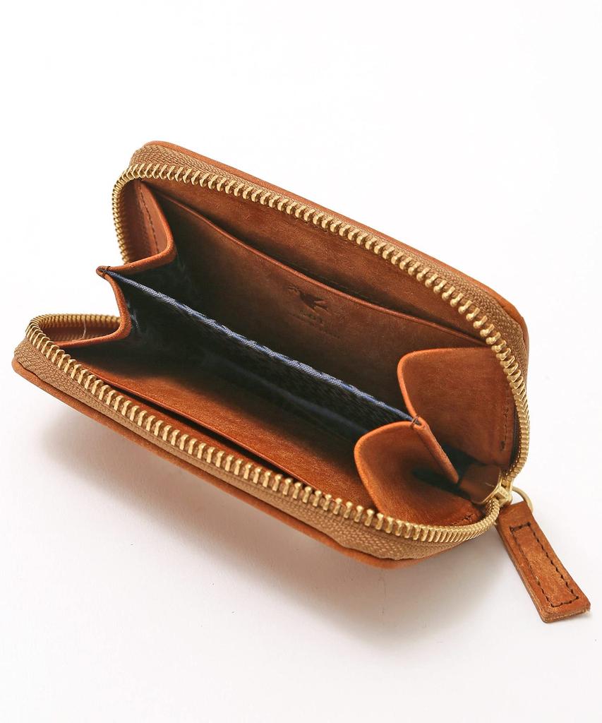 Sot Pueblo Кожаный картхолдер на молнии, Натуральная кожа, Верблюжий, so-z-0197