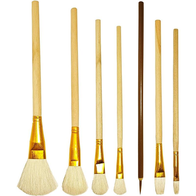 Набор кистей для керамики и акварели Gold Tip - Серия Boutique S