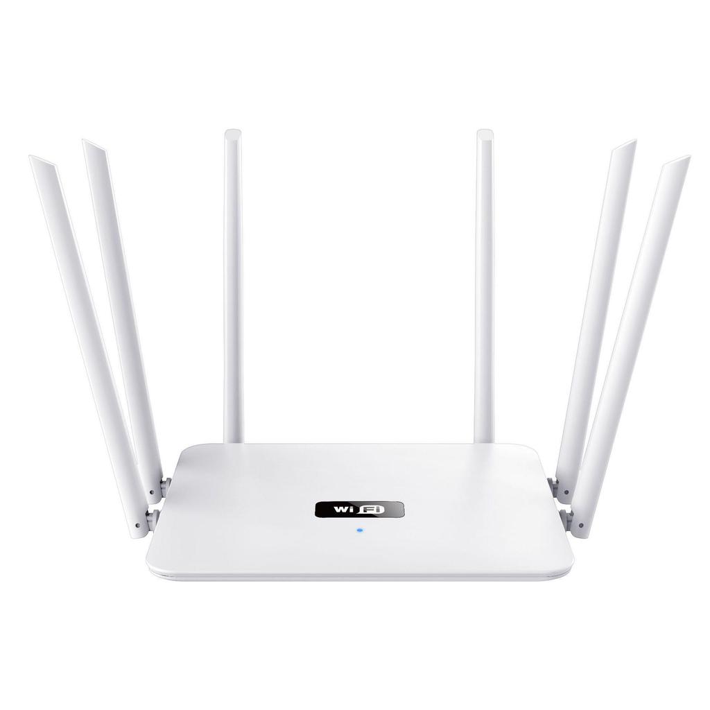 New High-Speed Six-Antenna 100Mbps Plug-and-Play WiFi Wall-Penetrating Home Router