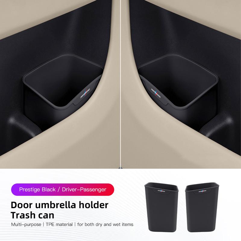 2Pcs Car Door Trash Can Waterproof Silicone Car Interior Accessories For BMW G30 E48 F30 X1 X6 E34 E53 F40 F10 E90 X7 E46 E36 X3 vdsh44