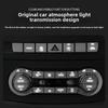 2025 Hot Racing Grills Car center console CD AIR steering wheel button sticker cover for Mercedes-Benz W447 Vito 2016-24 V-class