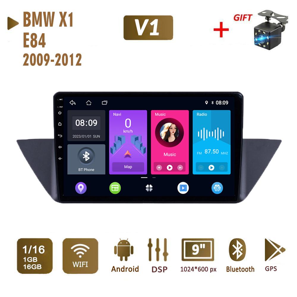 2Din Android Car Radio for BMW X1 E84 2009-2012 Multimedia Carplay Auto WIFI Head Unit Stereo Navigation 2+32GB