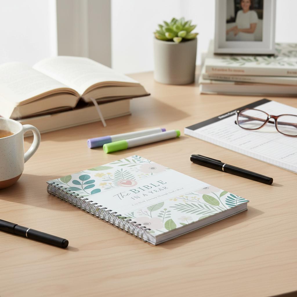 52-Week Planner Notebook A4 Daily Planning Study Diary With Weekly Layout Durable Cover