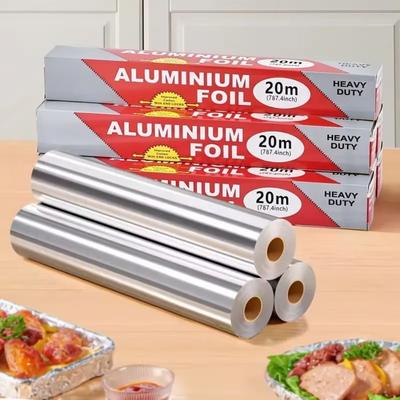 Утолщенная Алюминиевая Фольга 5м/10м/20м Бумага для Выпечки для Аэрогриля Духовки Аксессуары для Барбекю