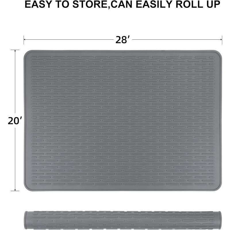 1PC Silicone Stove Top Protective Mat Electric Stove Top Cover, Kitchen Stove Protective Mat Multifunctional Sink Mat